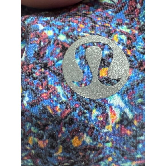 Lululemon wunder under leggings size 4 strive mermaid galaxy splatter low rise‎ - Picture 3 of 4
